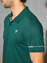 Men Solid Slim Fit Polo T-shirt with TECHNO COOL+