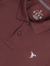 Men Solid Slim Fit Polo T-shirt with TECHNO COOL+
