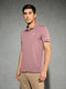 Men Solid Slim Fit Polo T-shirt with TECHNO COOL+