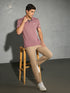 Men Solid Slim Fit Polo T-shirt with TECHNO COOL+