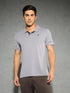 Men Solid Slim Fit Polo T-shirt with TECHNO COOL+