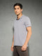 Men Solid Slim Fit Polo T-shirt with TECHNO COOL+