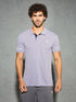 Men Solid Slim Fit Polo T-shirt with TECHNO COOL+