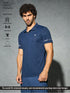 Men Solid Slim Fit Polo T-shirt with TECHNO COOL+