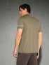 Men Solid Slim Fit Polo T-shirt with TECHNO COOL+
