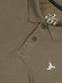 Men Solid Slim Fit Polo T-shirt with TECHNO COOL+