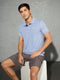 Men Solid Slim Fit Polo T-shirt with TECHNO COOL+