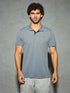 Men Solid Slim Fit Polo T-shirt with TECHNO COOL+