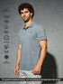 Men Solid Slim Fit Polo T-shirt with TECHNO COOL+
