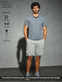 Men Solid Slim Fit Polo T-shirt with TECHNO COOL+