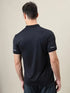 Men Solid Slim Fit Polo T-shirt with TECHNO COOL+
