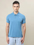 Men Solid Slim Fit Polo T-shirt with TECHNO COOL+