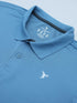 Men Solid Slim Fit Polo T-shirt with TECHNO COOL+