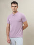 Men Solid Slim Fit Polo T-shirt with TECHNO COOL+