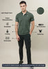 Men Solid Slim Fit Polo T-shirt with TECHNO COOL+