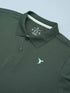 Men Solid Slim Fit Polo T-shirt with TECHNO COOL+