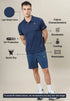 Men Solid Slim Fit Polo T-shirt with TECHNO COOL+