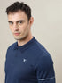 Men Solid Slim Fit Polo T-shirt with TECHNO COOL+