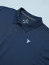 Men Solid Slim Fit Polo T-shirt with TECHNO COOL+