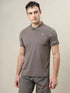 Men Solid Slim Fit Polo T-shirt with TECHNO COOL+