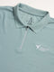 Men Solid Slim Fit Polo Sports T-shirt with MATPIQ
