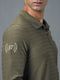Men Solid Slim Fit Polo Sports T-shirt with MATPIQ