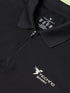 Men Solid Slim Fit Polo Sports T-shirt with MATPIQ