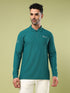 Men Solid Slim Fit Polo Sports T-shirt with MATPIQ
