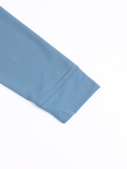 Men Solid Slim Fit Polo Sports T-shirt with MATPIQ