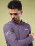 Men Solid Slim Fit Polo Sports T-shirt with MATPIQ