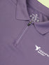 Men Solid Slim Fit Polo Sports T-shirt with MATPIQ