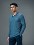 Men Solid Slim Fit Polo Sports T-shirt with MATPIQ