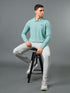 Men Solid Slim Fit Polo Sports T-shirt with MATPIQ
