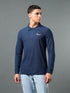 Men Solid Slim Fit Polo Sports T-shirt with MATPIQ
