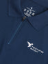 Men Solid Slim Fit Polo Sports T-shirt with MATPIQ