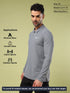 Men Solid Slim Fit Polo Sports T-shirt with MATPIQ