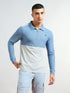 Men Colorblock Slim Fit Polo T-shirt with MATPIQ