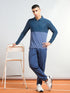 Men Colorblock Slim Fit Polo T-shirt with MATPIQ