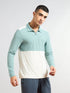 Men Colorblock Slim Fit Polo T-shirt with MATPIQ