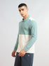 Men Colorblock Slim Fit Polo T-shirt with MATPIQ
