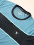 Men Colorblock Slim Fit Crew Neck T-shirt with TECHNO COOL+
