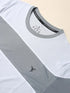 Men Colorblock Slim Fit Crew Neck T-shirt with TECHNO COOL+