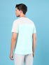 Men Colorblock Slim Fit Crew Neck T-shirt with TECHNO COOL+