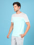 Men Colorblock Slim Fit Crew Neck T-shirt with TECHNO COOL+