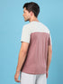Men Colorblock Slim Fit Crew Neck T-shirt with TECHNO COOL+
