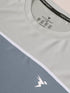 Men Colorblock Slim Fit Crew Neck T-shirt with TECHNO COOL+