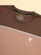 Men Colorblock Slim Fit Crew Neck T-shirt with TECHNO COOL+
