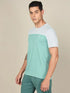 Men Colorblock Slim Fit Crew Neck T-shirt with TECHNO COOL+