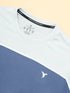 Men Colorblock Slim Fit Crew Neck T-shirt with TECHNO COOL+