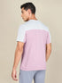 Men Colorblock Slim Fit Crew Neck T-shirt with TECHNO COOL+